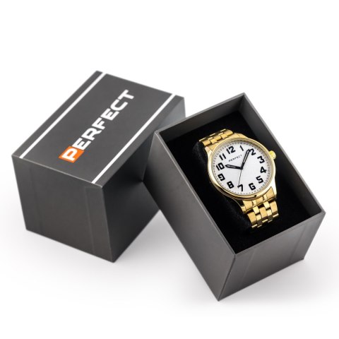 ZEGAREK MĘSKI PERFECT M111-04 (zp380c) + BOX Perfect
