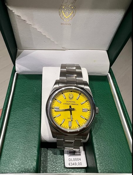 AUTOMATYCZNY ZEGAREK DONOVAL WATCHES SIMPSON + BOX DL0004 + BOX (zdo001d) Donoval