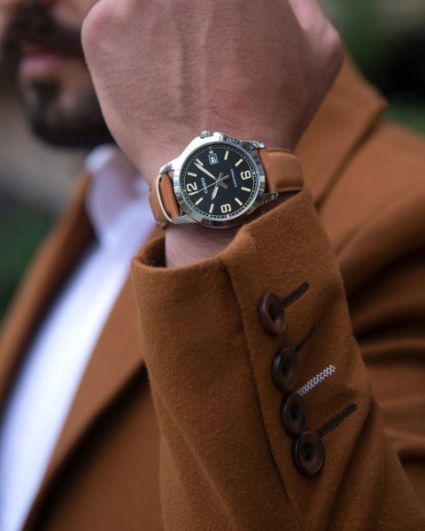 ZEGAREK MĘSKI CASIO MTP-V004L-1B2 + BOX Casio