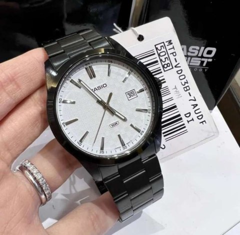 ZEGAREK MĘSKI CASIO MTP-VD03B-7A + BOX Casio