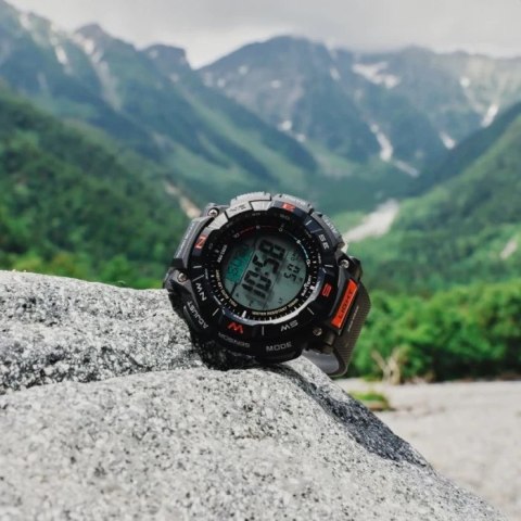 ZEGAREK MĘSKI Casio Pro-Trek SOLAR PRG-340-1ER + BOX Casio
