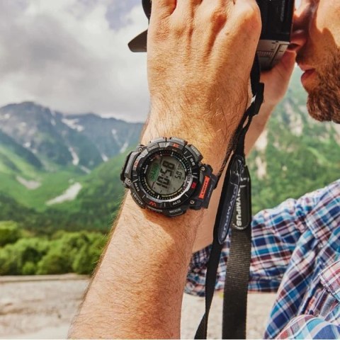 ZEGAREK MĘSKI Casio Pro-Trek SOLAR PRG-340-1ER + BOX Casio