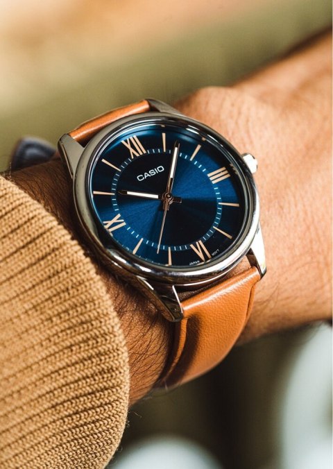 ZEGAREK MĘSKI CASIO MTP-V005L-2B5 + BOX (zd225c) Casio