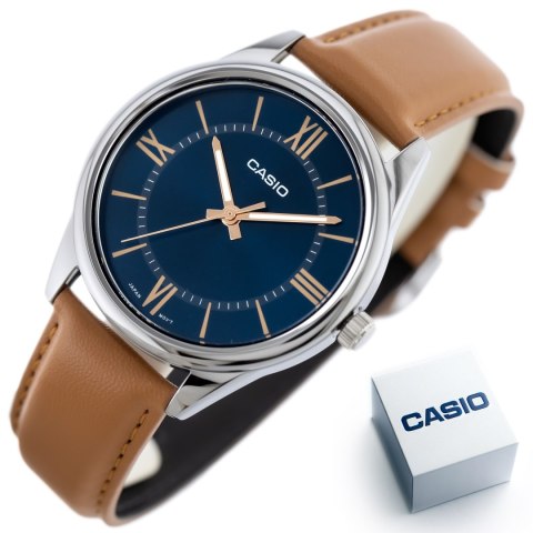 ZEGAREK MĘSKI CASIO MTP-V005L-2B5 + BOX (zd225c) Casio