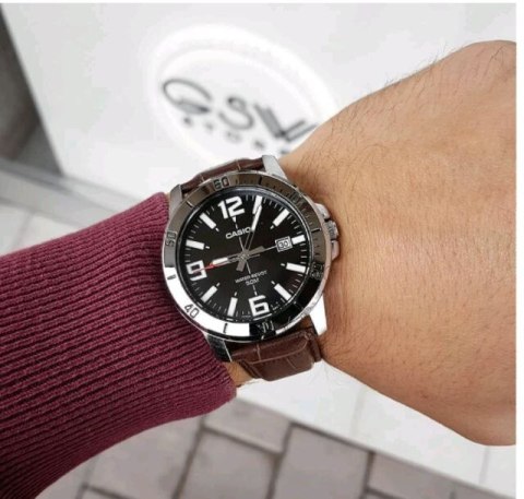 ZEGAREK MĘSKI CASIO MTP-VD01L-1BV (zd169c) + BOX Casio