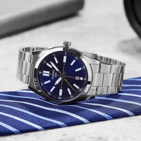 ZEGAREK MĘSKI CASIO MTP-VD02D-2E (zd217a) + BOX Casio