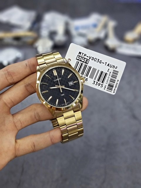 ZEGAREK MĘSKI CASIO MTP-VD03G-1A + BOX Casio