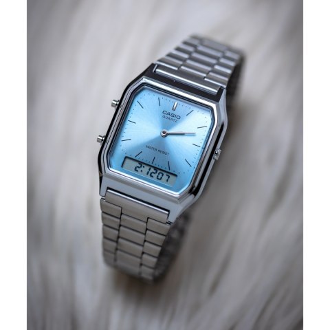 ZEGAREK UNISEX CASIO Vintage AQ-230A-2A1 + BOX Casio