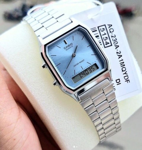 ZEGAREK UNISEX CASIO Vintage AQ-230A-2A1 + BOX Casio