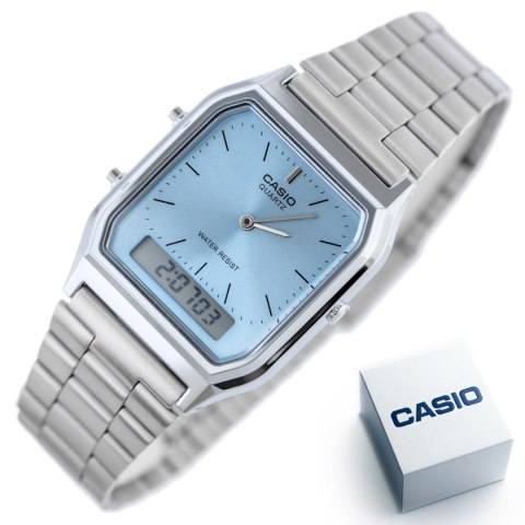 ZEGAREK UNISEX CASIO Vintage AQ-230A-2A1 + BOX Casio