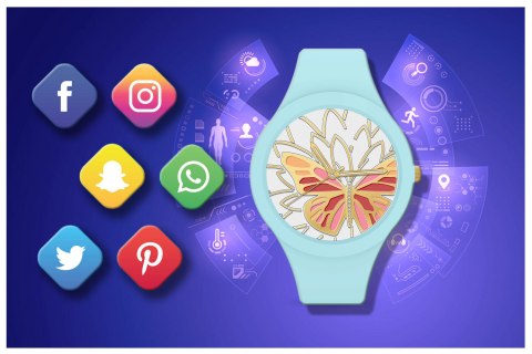 SMARTWATCH DAMSKI GRAVITY GT14-4 - ROZMOWY BLUETOOTH, WŁASNE TARCZE (sg026d) Gravity