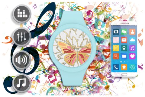 SMARTWATCH DAMSKI GRAVITY GT14-4 - ROZMOWY BLUETOOTH, WŁASNE TARCZE (sg026d) Gravity