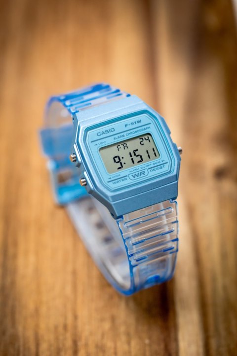 Zegarek Unisex Casio Retro Vintage F-91WS-2 (zd648b) + BOX Casio