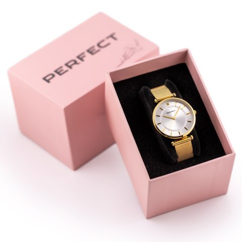 ZEGAREK DAMSKI PERFECT F376-03 (zp542c) + BOX Perfect