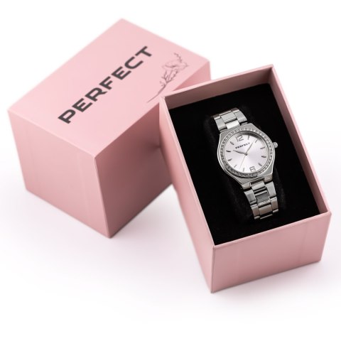 ZEGAREK DAMSKI PERFECT S390-01 (zp544d) + BOX Perfect