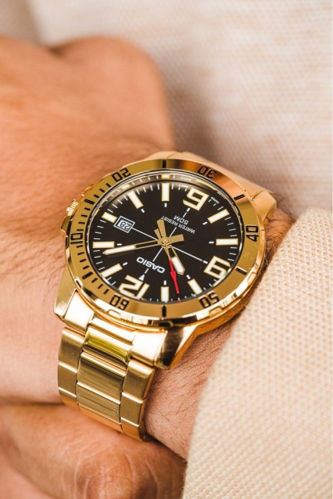 ZEGAREK MĘSKI CASIO MTP-VD01G-1B + BOX Casio