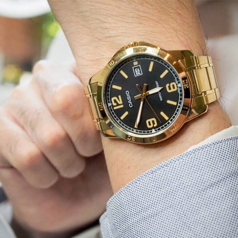 ZEGAREK MĘSKI CASIO MTP-VD01G-1B + BOX Casio