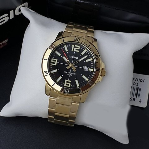 ZEGAREK MĘSKI CASIO MTP-VD01G-1B + BOX Casio