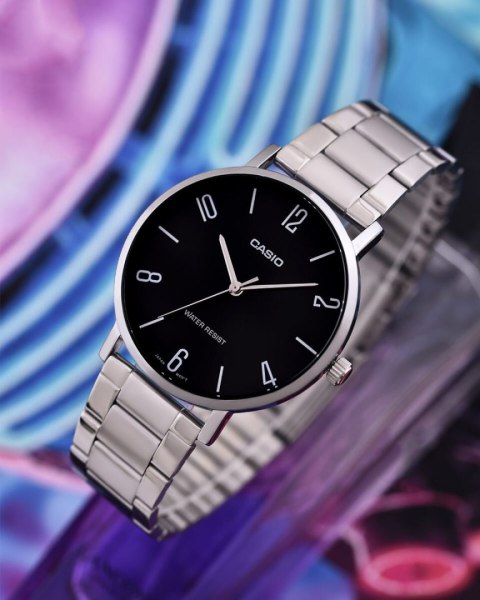 ZEGAREK MĘSKI CASIO MTP-VT01D-1B2 (zd165i) + BOX Casio