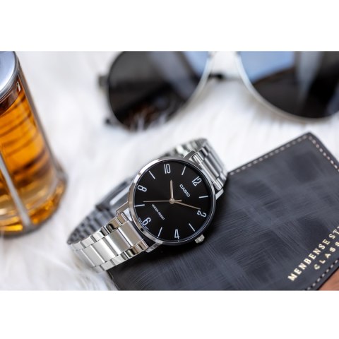 ZEGAREK MĘSKI CASIO MTP-VT01D-1B2 (zd165i) + BOX Casio