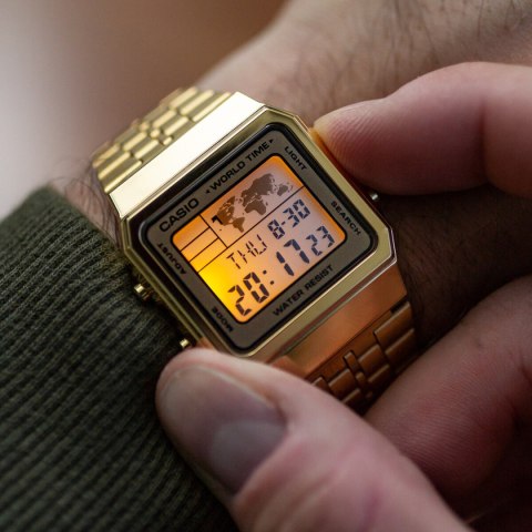 ZEGAREK MĘSKI CASIO VINTAGE A500WGA-9DF (zd158d) + BOX Casio