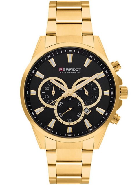 ZEGAREK MĘSKI PERFECT M510CH-02 - CHRONOGRAF (zp386b) + BOX Perfect