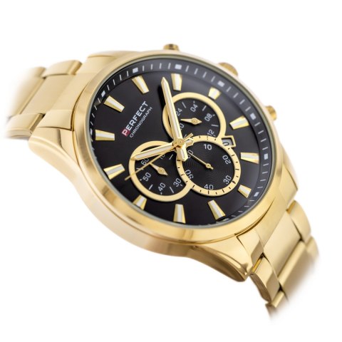 ZEGAREK MĘSKI PERFECT M510CH-02 - CHRONOGRAF (zp386b) + BOX Perfect