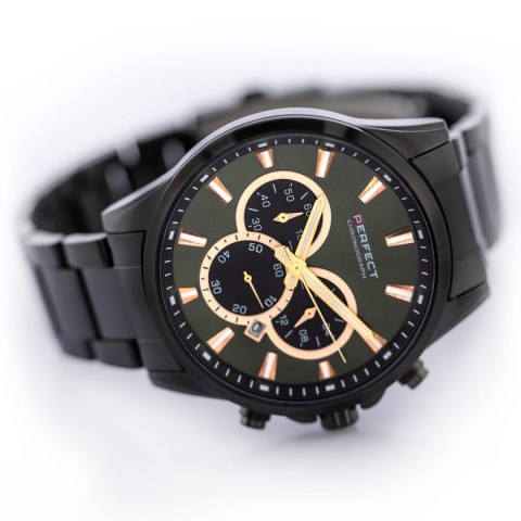 ZEGAREK MĘSKI PERFECT M510CH-04 - CHRONOGRAF (zp386d) + BOX Perfect