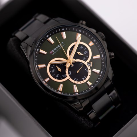 ZEGAREK MĘSKI PERFECT M510CH-04 - CHRONOGRAF (zp386d) + BOX Perfect