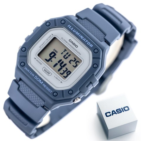 Zegarek Męski Casio W-218HC-2AVDF ( zd208g) + BOX Casio