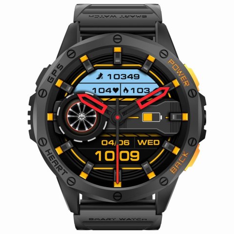 SMARTWATCH MĘSKI GRAVITY GT24-1 - LATARKA, DODATKOWY PASEK (sg033a) Gravity