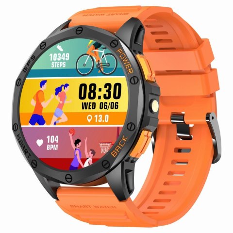 SMARTWATCH MĘSKI GRAVITY GT24-3 - LATARKA, DODATKOWY PASEK (sg033c) Gravity