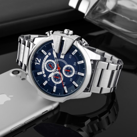 ZEGAREK MĘSKI PERFECT M513CH-04 - CHRONOGRAF (zp387d) + BOX Perfect