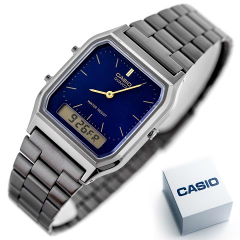 ZEGAREK UNISEX CASIO Vintage AQ-230GG-2A + BOX Casio