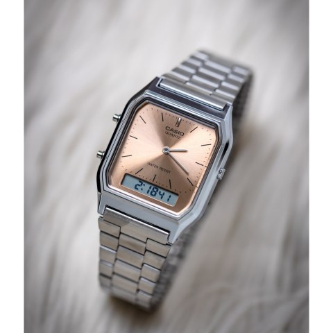 ZEGAREK UNISEX CASIO Vintage AQ-230A-4AMQYDF + BOX Casio
