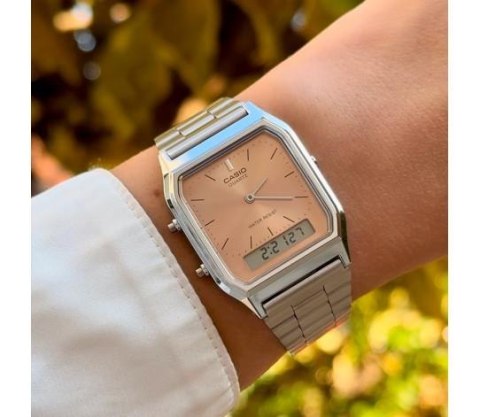 ZEGAREK UNISEX CASIO Vintage AQ-230A-4AMQYDF + BOX Casio
