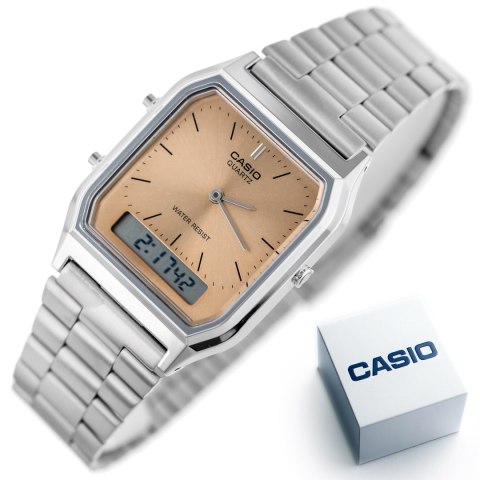 ZEGAREK UNISEX CASIO Vintage AQ-230A-4AMQYDF + BOX Casio