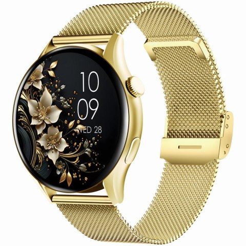 SMARTWATCH DAMSKI GRAVITY GT11-4 - AMOLED, DODATKOWY PASEK (sg044d) Gravity