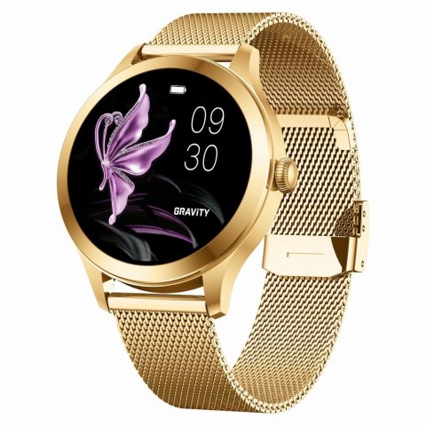 SMARTWATCH DAMSKI GRAVITY GT25-1 PRO - AMOLED, DODATKOWY PASEK (sg039a) Gravity