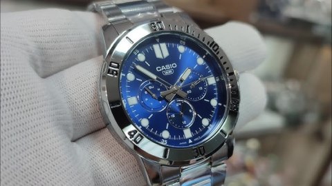 ZEGAREK MĘSKI CASIO MTP-VD300D-2E (zd268b) + BOX Casio