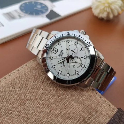 ZEGAREK MĘSKI CASIO MTP-VD300D-7E (zd268c) + BOX Casio