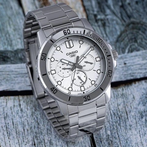 ZEGAREK MĘSKI CASIO MTP-VD300D-7E (zd268c) + BOX Casio