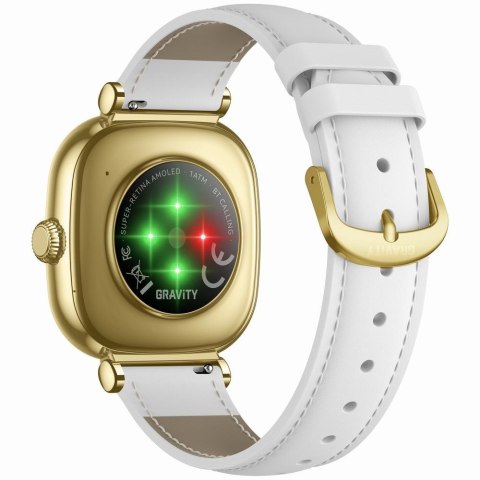 SMARTWATCH DAMSKI GRAVITY GT32-2 - ROZMOWY BLUETOOTH, DODATKOWY PASEK (sg047b) Gravity
