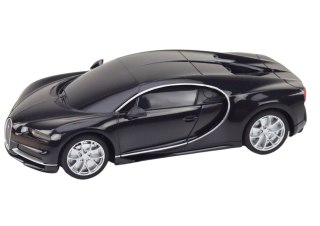 Auto Bugatti Veyron Chiron Samochód Zdalnie Sterowany RC Czarny 1:24 Rastar