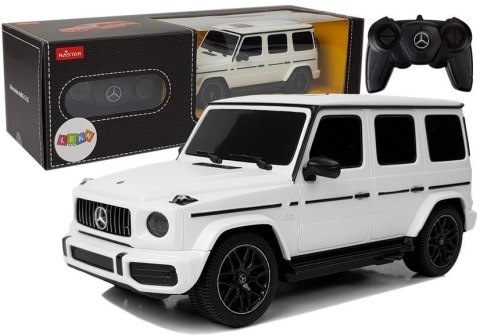 Auto Mercedes AMG G63 Samochód Zdalnie Sterowany RC Biały 1:24 Rastar