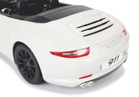 Auto Porsche 911 Carrera S Samochód Zdalnie Sterowane RC Rastar Białe 1:12 Rastar