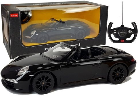 Auto Porsche 911 Carrera S Samochód Zdalnie Sterowane RC Rastar Czarny 1:12 Rastar