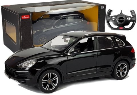Auto Porsche Cayenne Turbo Zdalnie Sterowane RC Rastar Czarne 1:14 Rastar