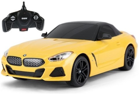 Auto Zdalnie Sterowane R/C BMW Z4 Roadster Rastar 1:18 Żółte Rastar