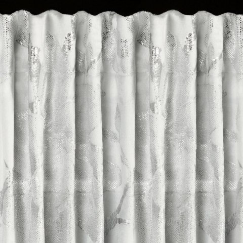 ZASŁONA GOTOWA CELIA NA TAŚMIE 140 X 270 CM BIAŁY